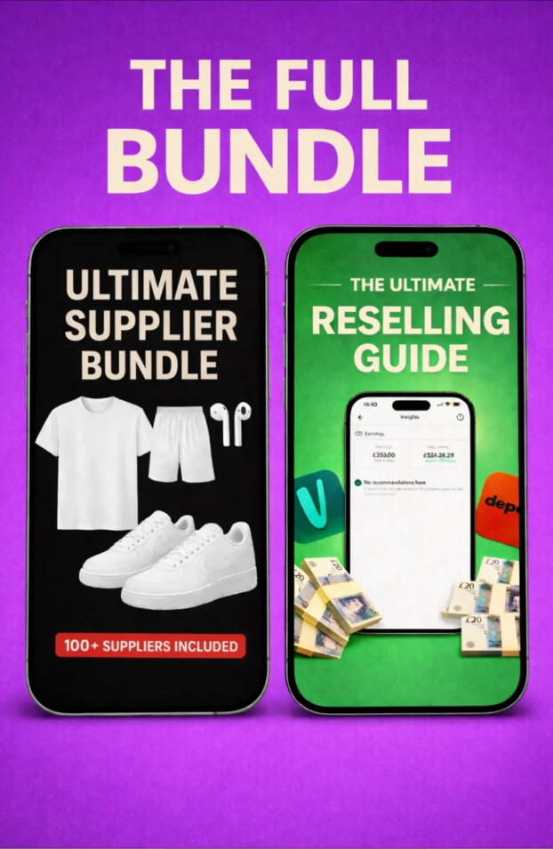 The Full Bundle - 100+ Suppliers + Ultimate Reselling Guide