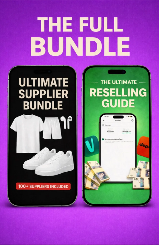 The Full Bundle - 100+ Suppliers + Ultimate Reselling Guide